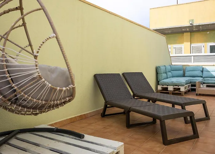 Апартаменты Casa Doble - Penthouse, Pool, Priv Parking, Fibre Net, Spacious Terrace *