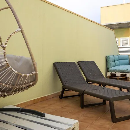 アパート Casa Doble - Penthouse, Pool, Priv Parking, Fibre Net, Spacious Terrace *